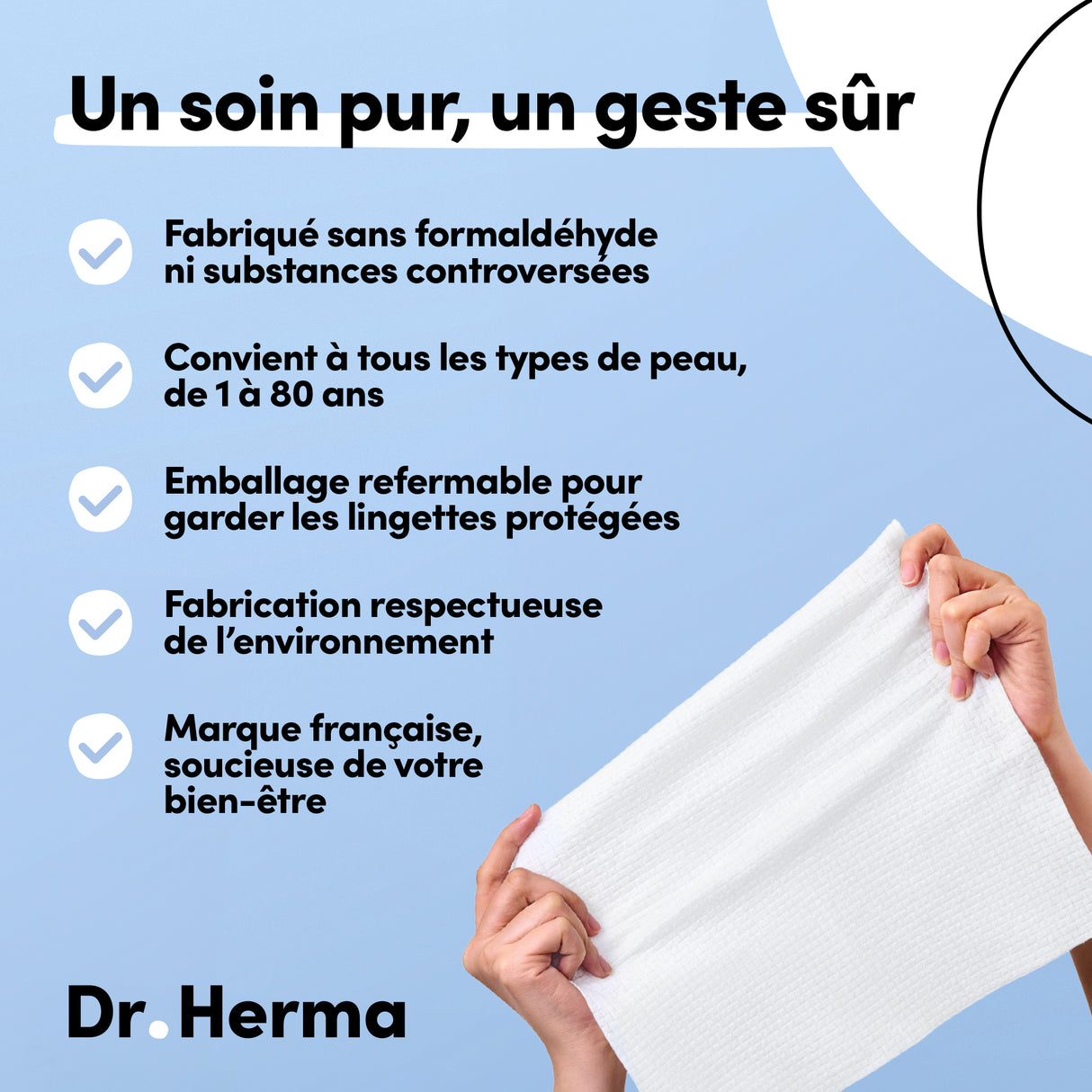 Serviettes Nettoyantes Visage anti-imprefection