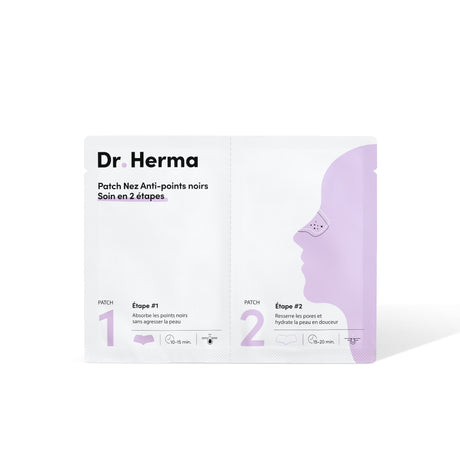 Patch Points Noirs 2 étapes Format Nez