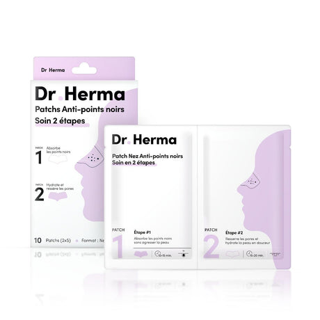 Patch Points Noirs 2 étapes Format Nez